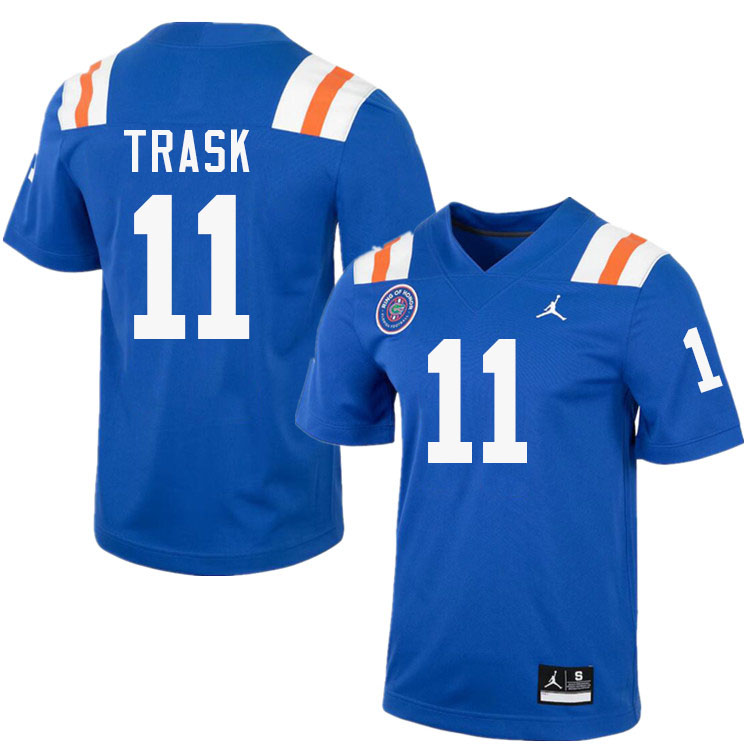 Kyle Trask Florida Jersey,Florida Gators #11 Kyle Trask Jersey Youth Uniforms-Throwback Royal